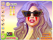 Флеш игра онлайн Милые Леди Гага Знаменитости Makeover